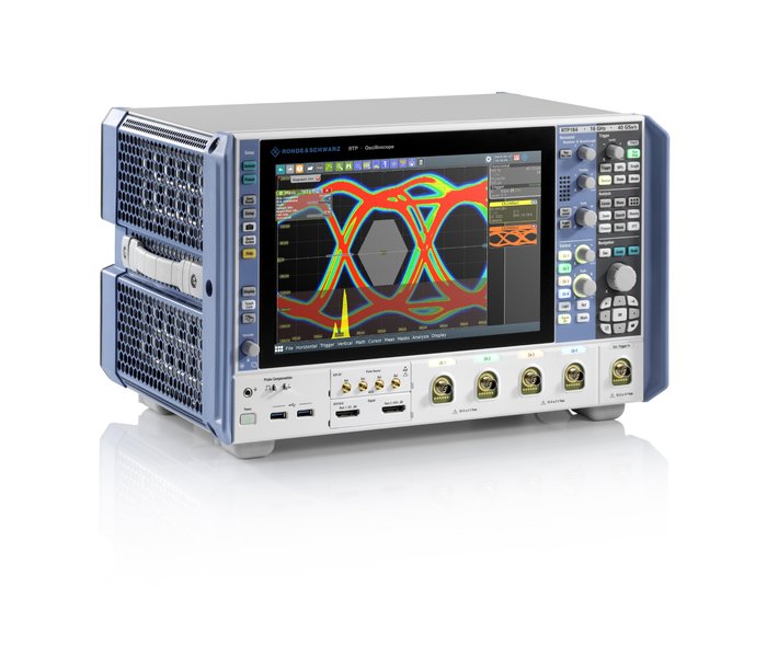 Osciloscópio de alto desempenho R&S RTP da Rohde & Schwarz duplica largura de banda máxima para 16 GHz